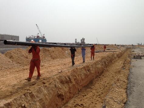 Proyecto de Puerto Profundo de Kribi en Camerún